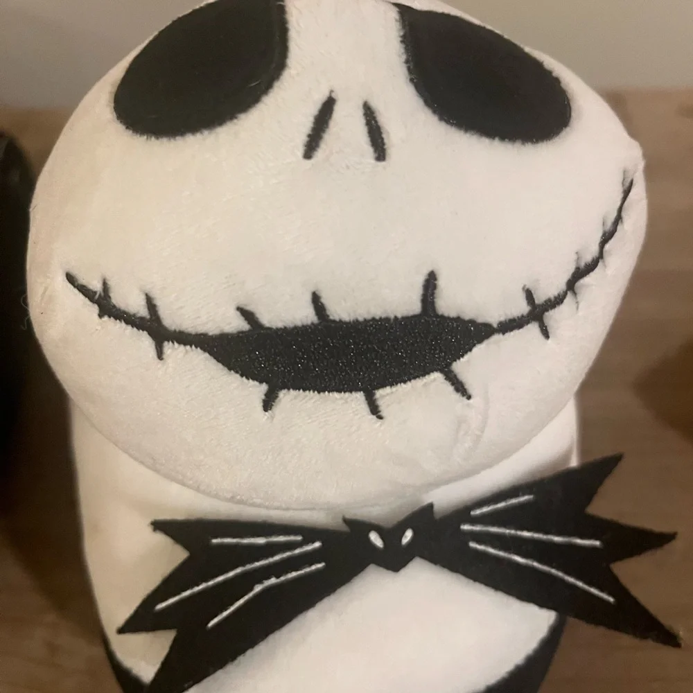 Disney Nightmare Before Christmas‎ Kids Slippers - Black and Red
